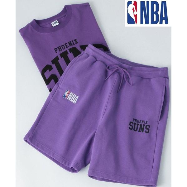 「NBA」 ハーフパンツ MEDIUM パープル メンズ