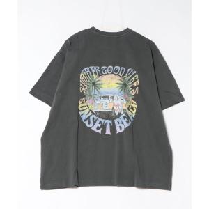 tシャツ 「Kahiko」SURF＆Palms マニュエルメンズTシャツ メンズ レディース