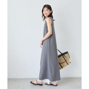 ワンピース 夏 「WEB限定」ノーマイルカットジャージータンクワンピース
