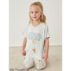 gelato piqueジェラートピケSTAR WARS ショートパンツ シャツ gelato pique（ジェラートピケ） キッズ KIDS STAR WARS ワンポイントT