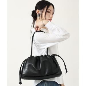 トートバッグ ZOZO限定「STYLE CODE/スタイルコード」フェイクレザー ギャザーバッグ レディース メンズ