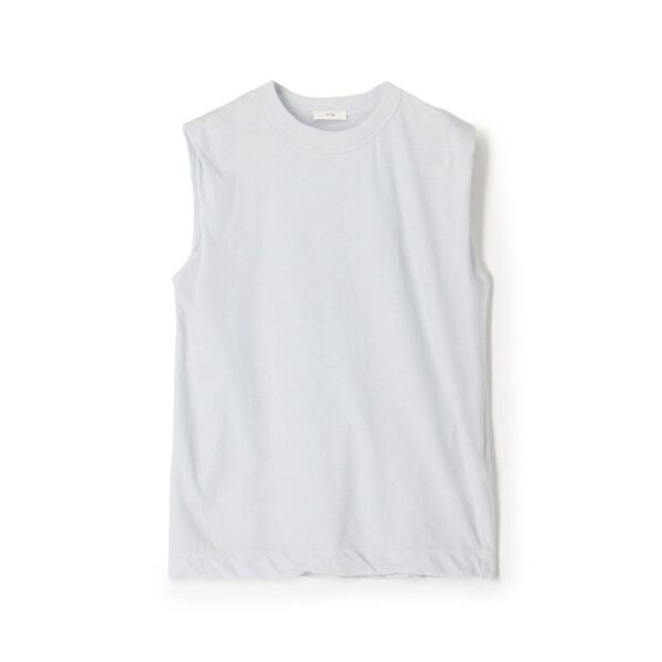 タンクトップ ノースリーブ ATON FRESCA SINGLE JERSEY ノースリーブプルオー...
