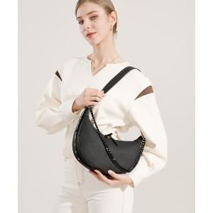 ショルダーバッグ バッグ 「 NiiNa / ニーナ 」高品質牛革 2way ラウンドデザイン ワンハンドル 本革ショルダーバッグ レディース