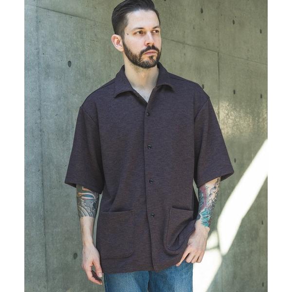 シャツ 「MR.OLIVE」POLYESTER HEMP JERSEY / SHORT/S SERV...