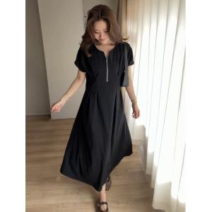 ワンピース 「manaodaysセレクト」前後2wayウエストタックワンピース