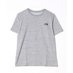 「THE NORTH FACE」 半袖Tシャツ S グレー メンズ