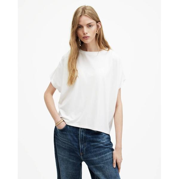 「ALLSAINTS」 半袖カットソー 8 ホワイト レディース