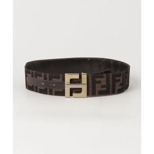 「FENDI」 ベルト FREE ブラウン メンズ