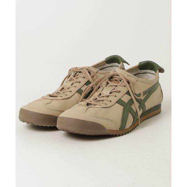 「Onitsuka Tiger」 ローカットスニーカー 28 ベージュ レディース