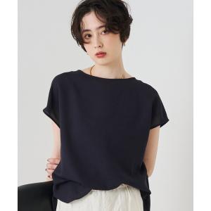 ブラウス シャツ カラミメッシュプルオーバー/ブラウス/日本製 レディース