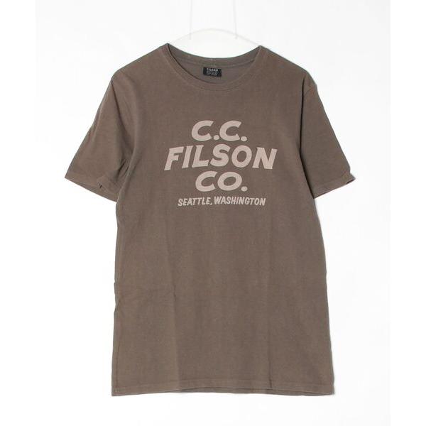 「FILSON」 半袖Tシャツ X-SMALL グリーン メンズ