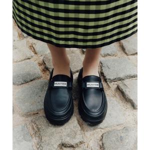 長靴 レインブーツ 「HUNTER for ADAM ET ROPE'」別注  LOAFER MULE レディース