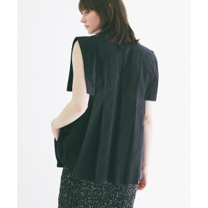 ブラウス シャツ CLANE/クラネ SQUARE SLEEVE SHIRTS/スクエアスリーブシャツ レディース
