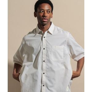 シャツ 半袖 TYPEWRITER SHORT SLEEVED BIG SHIRT / NUMERALS メンズ レディース