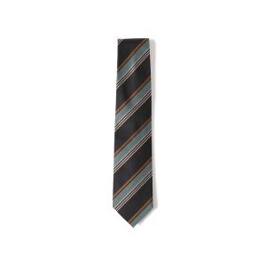 BEAMS F（ビームスF） ネクタイ Fermo Fossati シルク ストライプ