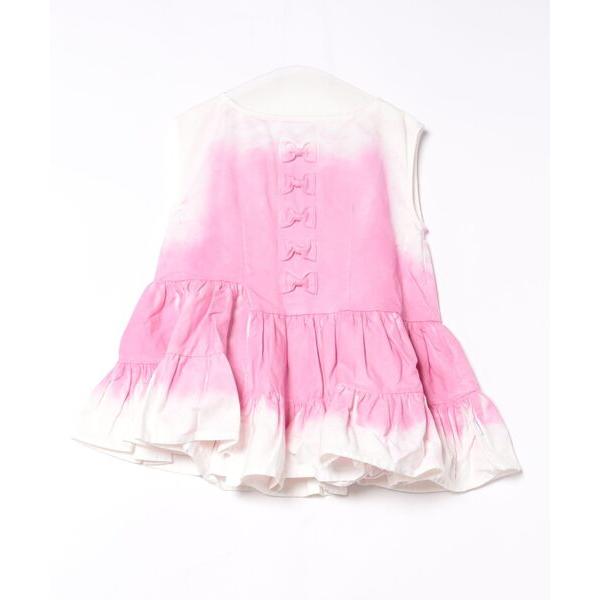 ワンピース Little Sunny Bitecolor spray denim dress