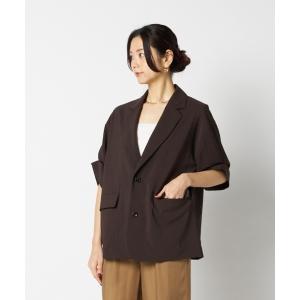 コート アウター DRY TOUCH HALF SLEEVE JACKET レディース