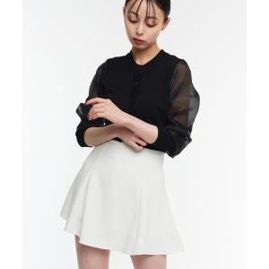 スカート 「Narcissus」フレアミニスカート インナーパンツ付き Aライン