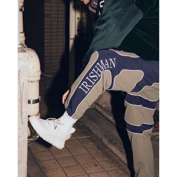 ワイドパンツ パンツ 「IRISHMAN/アイリッシュマン」「AERO」Nylon Wide Pan...