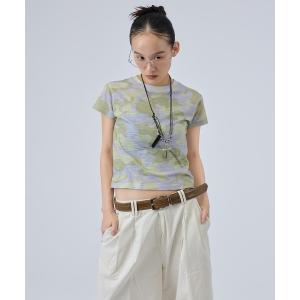 tシャツ 半袖 SLUB CAMO TEE レディース メンズ