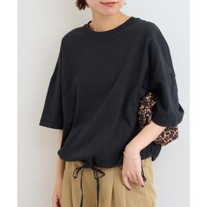 tシャツ 「追加2」ギャザーヘムショートスリーブTシャツ レディース