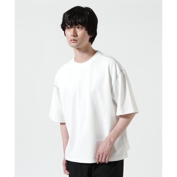 tシャツ B omnivore/ビーオムニボー　STITCH TEE ステッチTシャツ メンズ