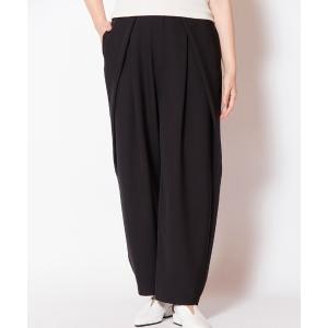 パンツ タックカーブパンツ レディース