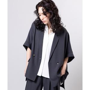 ジャケット テーラードジャケット ショートスリーブジャケット レディース