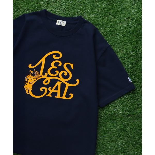 tシャツ TES VINTAGE LOGO FLOK PT T-SHIRT/ Tシャツ メンズ レデ...