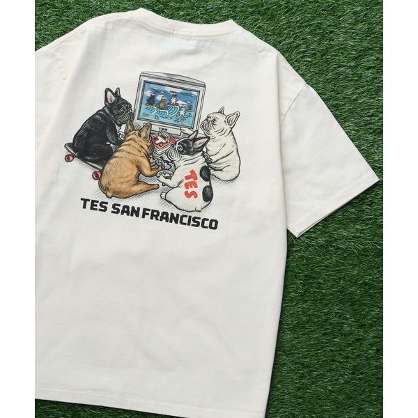 tシャツ TES SURF GAME T-SHIRT/ Tシャツ メンズ レディース