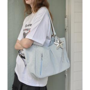 ショルダーバッグ バッグ ドットチャーム付ショルダーBAG/Shoulder bag with polka dot charm レディース