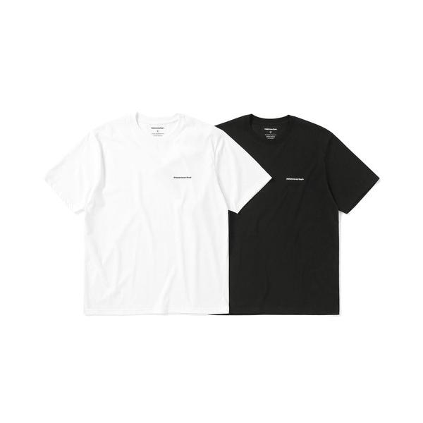 「thisisneverthat」 半袖Tシャツ S ホワイト×ブラック メンズ