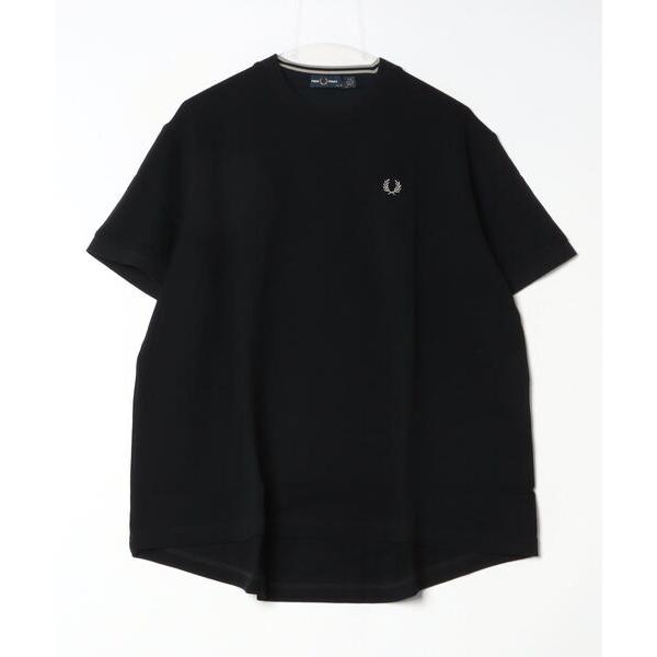 「Ray BEAMS」 「FRED PERRY」半袖Tシャツ ONE SIZE ブラック レディース