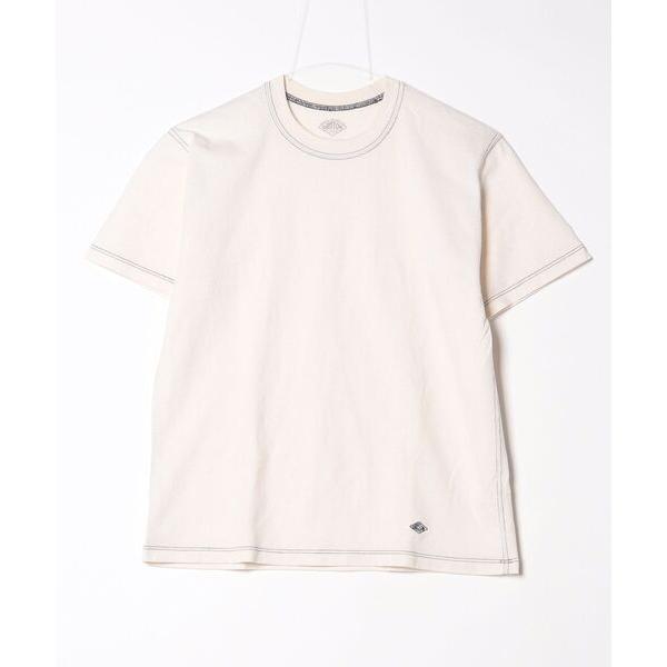 「DANTON」 半袖Tシャツ - ベージュ メンズ