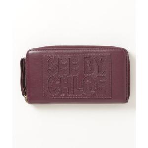 「SEE BY CHLOE」 財布 - パープル レディース