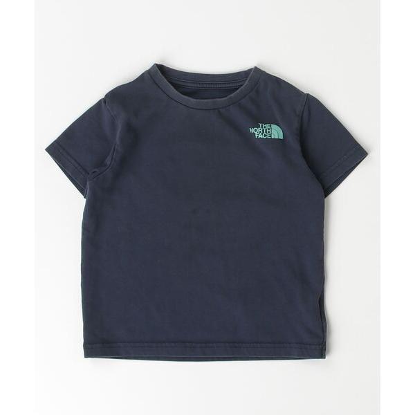 「THE NORTH FACE」 「KIDS」半袖Tシャツ 110 ネイビー キッズ