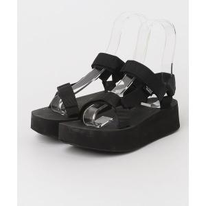 「Teva」 ヒールサンダル 22cm ブラック レディース