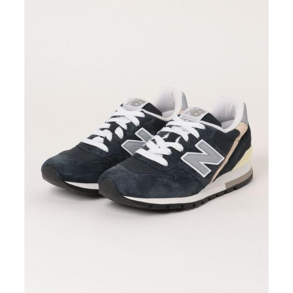 「New Balance」 ローカットスニーカー 28.5cm ブルー メンズ