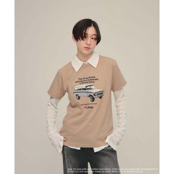 tシャツ 「eL」Print Tee /668749 レディース