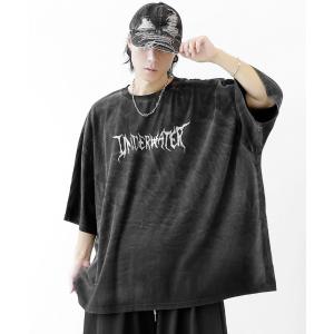tシャツ スノーウォッシュ フェードロゴ ビッグTシャツ ユニセックス メンズ レディース