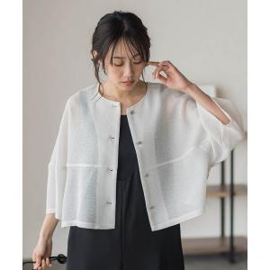 ブラウス シャツ ラメッシュブラウス レディース