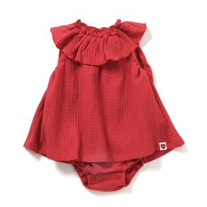 ベビー服 ロンパース フリル衿ボディーオールの高価買取価格