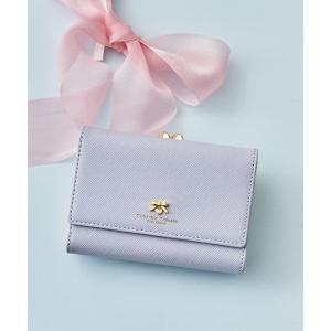 ミニ 財布 プチリボン口金折財布 レディース