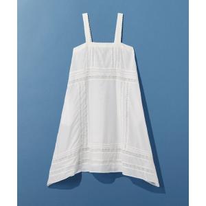 ワンピース レースロングキャミワンピース 639384の商品画像