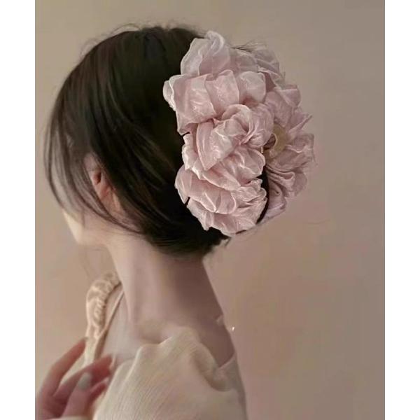 ヘアクリップ リボンヘアクリップ