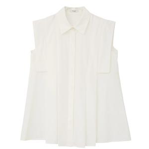 ブラウス シャツ CLANE/クラネ/SQUARE SLEEVE SHIRTS レディース