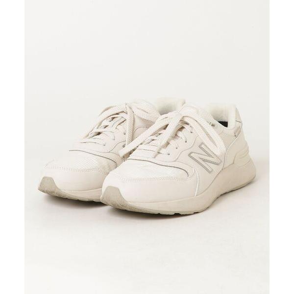 「New Balance」 ローカットスニーカー 23.5cm ホワイト レディース