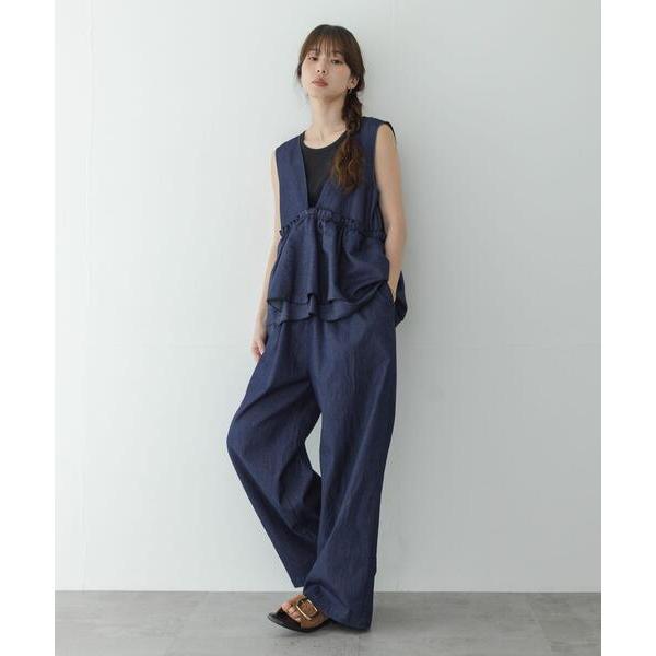 「URBAN RESEARCH Sonny Label」 オールインワン 36 インディゴブルー レ...