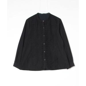 「GLOBAL WORK」 長袖ブラウス M ブラック レディース