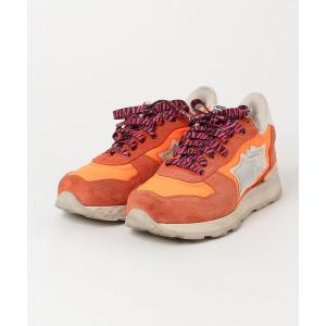「Atlantic STARS」 ローカットスニーカー 37 オレンジ レディース